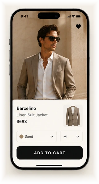 Product card with Add to cart
